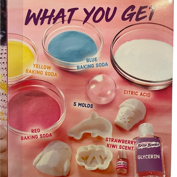 ⭐️4/$20⭐️ NEW Klutz Make Your Own Bath Bombs - Picture 3 of 5